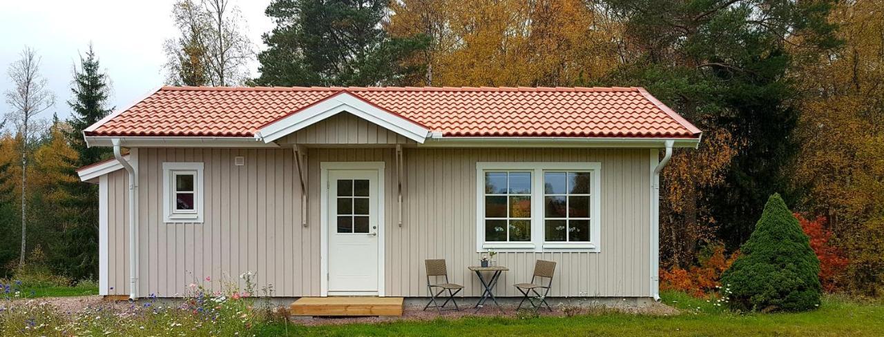 Nybyggd Stuga Intill Skogsbrynet - New Built Cottage Next To The Cowberry Forest Мора Экстерьер фото
